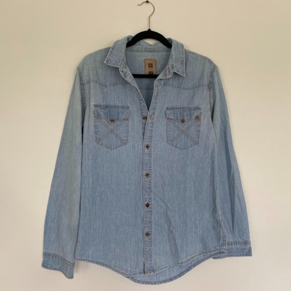 Men's Insight Jean Button-Down Shirt